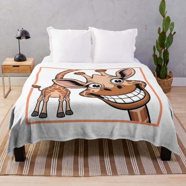 Item preview, Goofy Giraffe Photobomb Design - Funny Cartoon Animal Tee designed and sold by ArthousePromos.