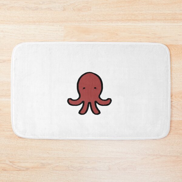 Item preview, Cute Little Red Octopus designed and sold by niks-s.