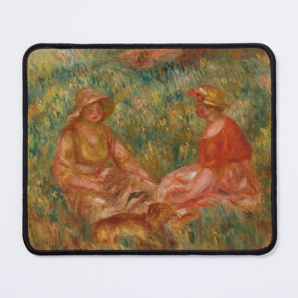 Item preview, Deux Filles Dans Un Pre by Pierre-Auguste Renoir: Impressionist Garden Poster designed and sold by artofuniverse.