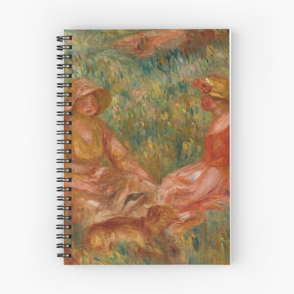 Item preview, Deux Filles Dans Un Pre by Pierre-Auguste Renoir: Impressionist Garden Poster designed and sold by artofuniverse.
