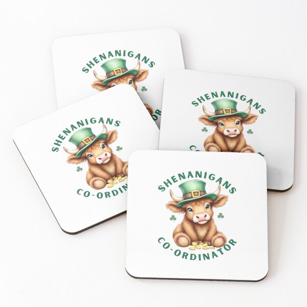 Item preview, St. Patrick's Day Highland Cow Shenanigans Coordinator  designed and sold by Auchi_Verse.