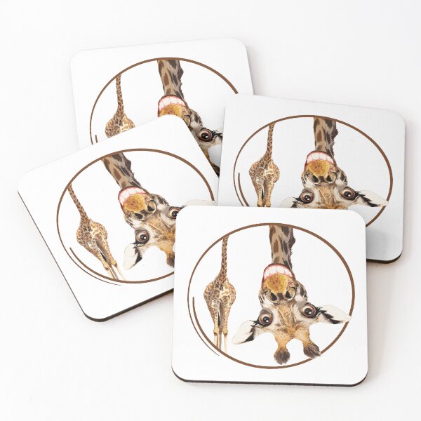 Item preview, Surreal Upside-Down Giraffe Design - Weird Artistic Animal Tee designed and sold by ArthousePromos.