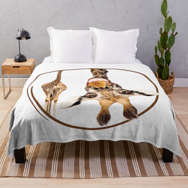Item preview, Surreal Upside-Down Giraffe Design - Weird Artistic Animal Tee designed and sold by ArthousePromos.