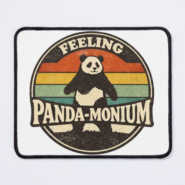 Item preview, Feeling Panda – Cute Funny Panda Pun Design designed and sold by rushaib.