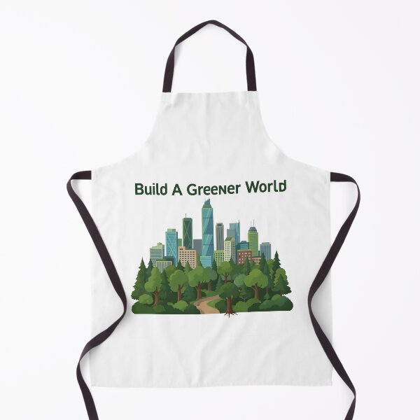 Item preview, Sustainable Green City Future Eco Friendly Illustration designed and sold by Nuvoro Eco Awareness.