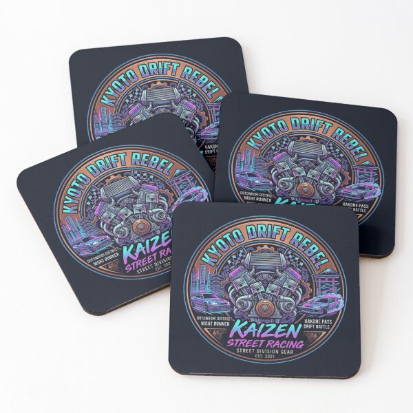 Item preview, Kyoto Drift Rebel – Japanese Street Racing Emblem designed and sold by Dogandesighn.