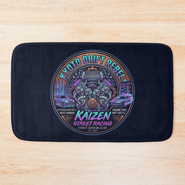 Item preview, Kyoto Drift Rebel – Japanese Street Racing Emblem designed and sold by Dogandesighn.