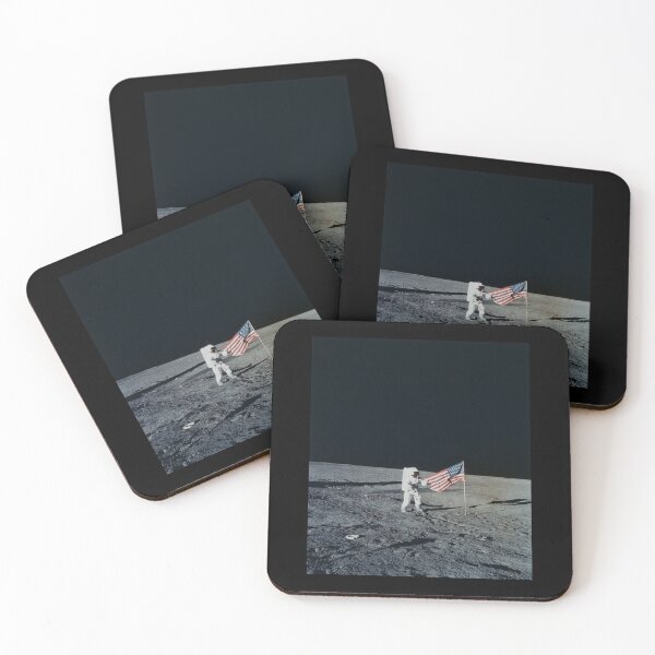Item preview, First Steps on the Moon - Apollo 11 Vintage NASA Photography designed and sold by DigitalFlowMed.