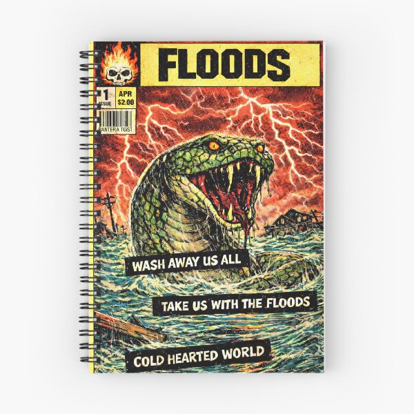 Item preview, PANTERA FLOODS COMIC COVER THE GREAT SOUTHERN TRENDKILL designed and sold by Campbell0395.