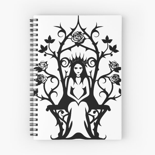 Item preview, Gothic Rose Queen On Thorn Throne designed and sold by Poise&Petals.