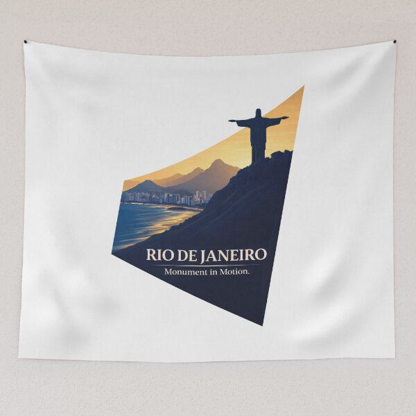 Item preview, Rio De Janeiro Moves Like Waves designed and sold by EdvvinStudios.