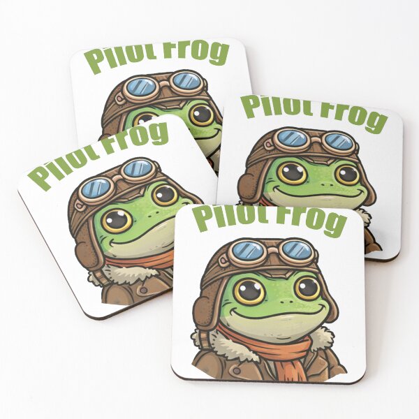 Item preview, pilot frog  designed and sold by Vibe-Vortex.
