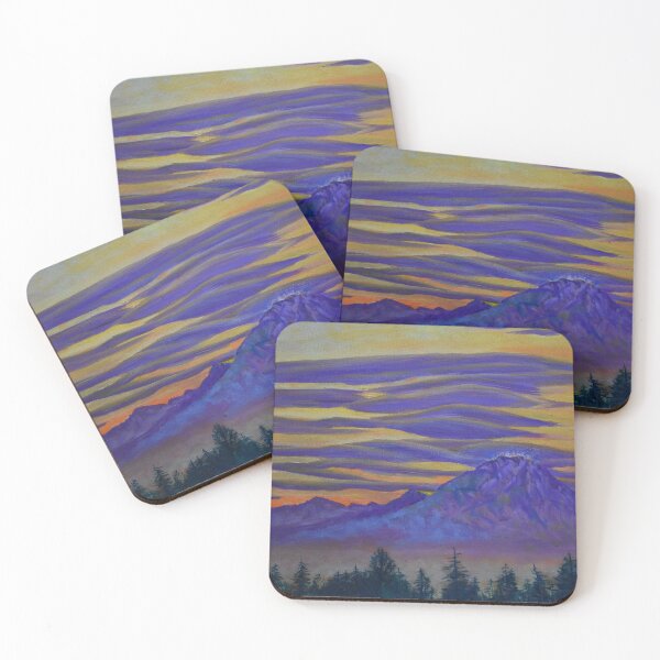 Item preview, Oil Painting - Mount Rainier near Seattle 20" x 16" designed and sold by Igor Pozdnyakov.
