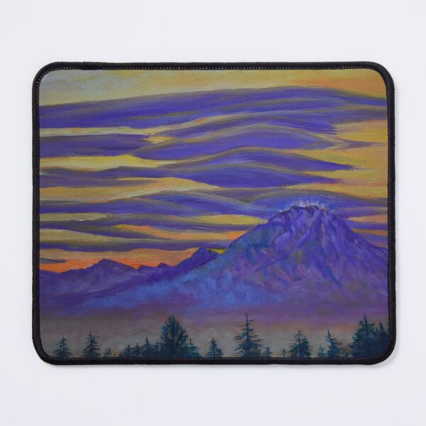 Item preview, Oil Painting - Mount Rainier near Seattle 20" x 16" designed and sold by Igor Pozdnyakov.
