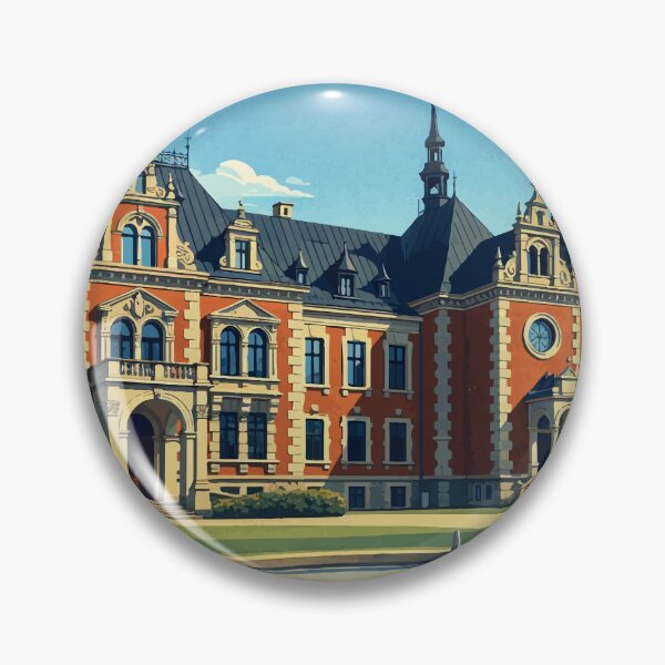 Item preview, Poland - Pławniowice Palace with Fountain View designed and sold by darekkocurek.
