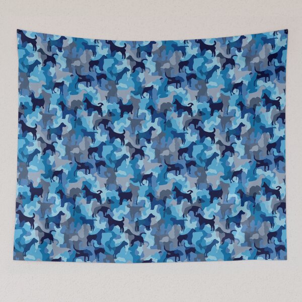 Item preview, Cute Woodland Dog Camouflage Texture  - Birthday Gifts For Boyfriend designed and sold by RoyalStarsPatts.