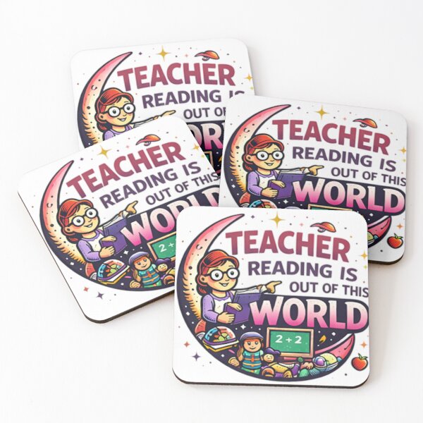 Item preview, Teacher Reading Is Out Of This World – Space Reading Teacher Shirt | Book Lover Librarian Gift designed and sold by Tomasz  Siennicki.