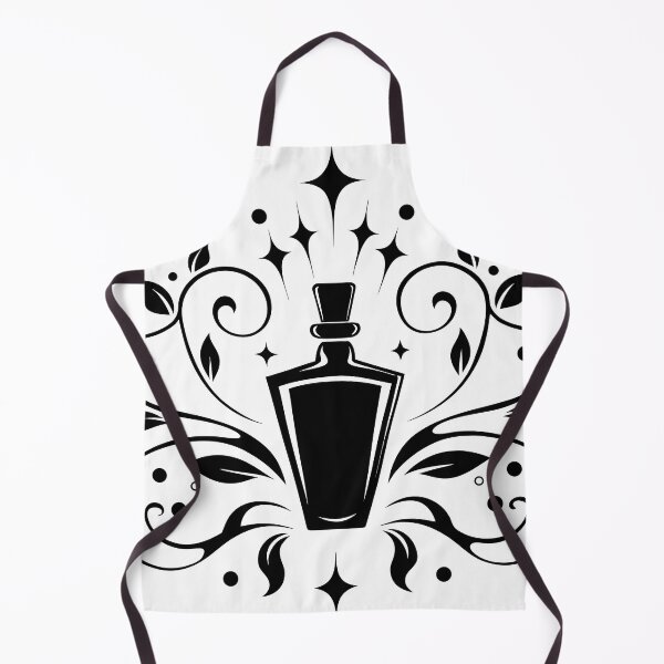 Item preview, Elegant Vintage Perfume Bottle Silhouette designed and sold by Poise&Petals.