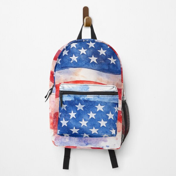 Item preview, Watercolor USA Flag Artwork designed and sold by Fourdoorsout.
