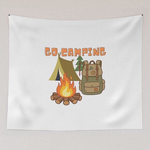 Item preview, Go camping! designed and sold by ChullaVidaLife.