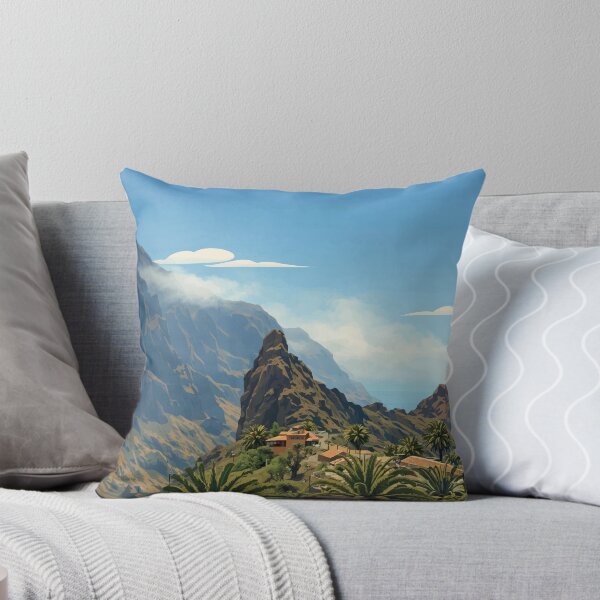 Item preview, Masca Village in the Mountains of Tenerife designed and sold by darekkocurek.
