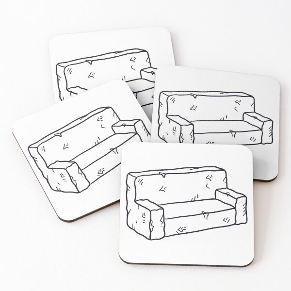 Item preview, Doodle Interior Series: Primitive Stone Sofa designed and sold by mini-hama.