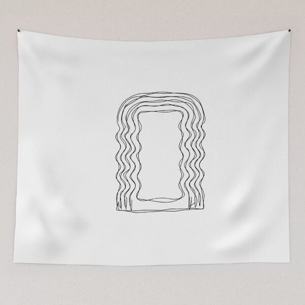 Item preview, Doodle Interior Series: Squiggle Mirror (Ultrafragola) designed and sold by mini-hama.