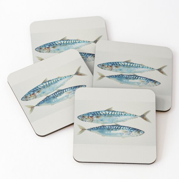 Item preview, Fish swimming in clear blue water designed and sold by anytka.