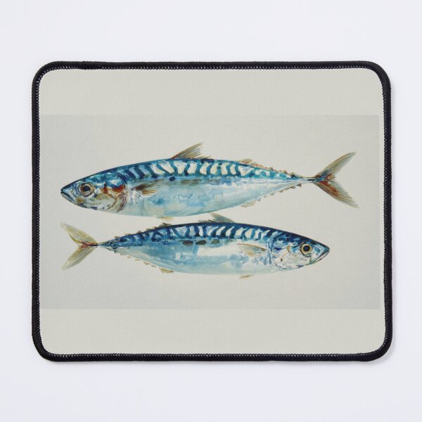 Item preview, Fish swimming in clear blue water designed and sold by anytka.