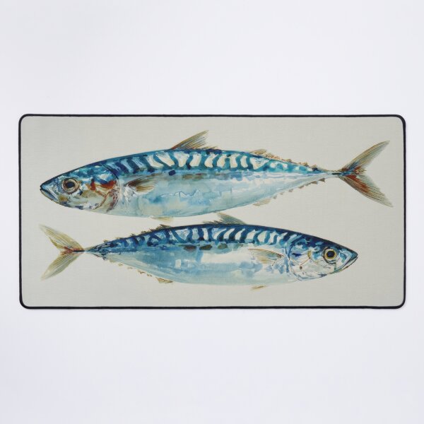 Item preview, Fish swimming in clear blue water designed and sold by anytka.