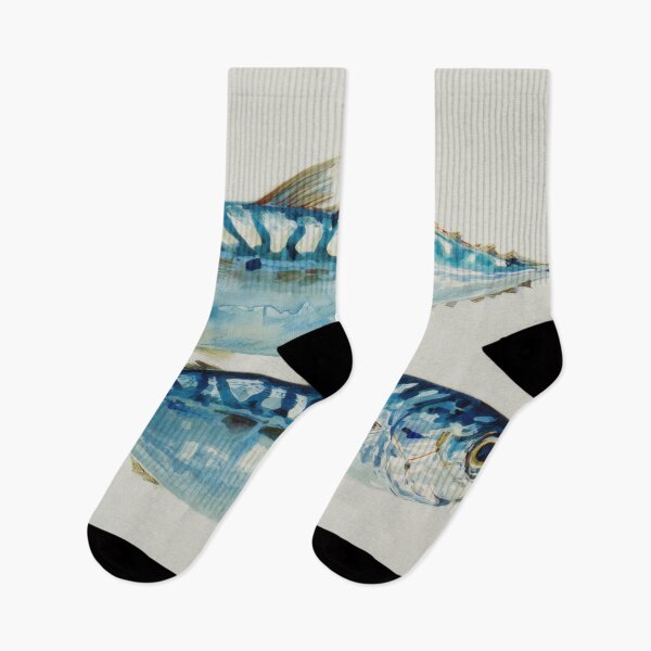 Item preview, Fish swimming in clear blue water designed and sold by anytka.