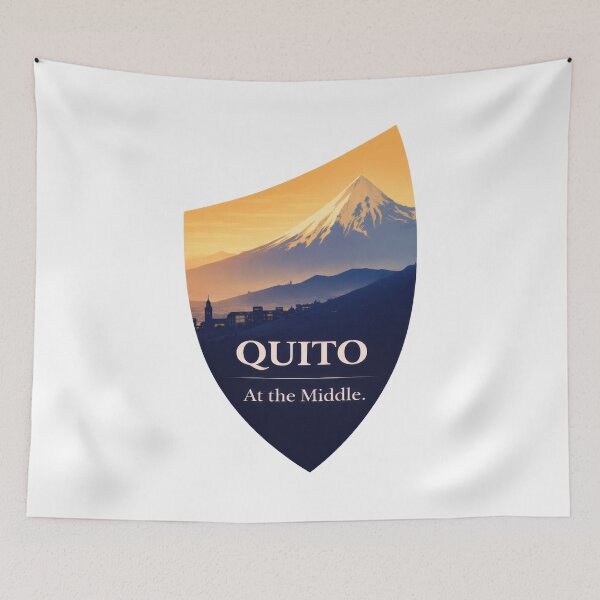 Item preview, Quito Standing Tall On The Equator designed and sold by EdvvinStudios.