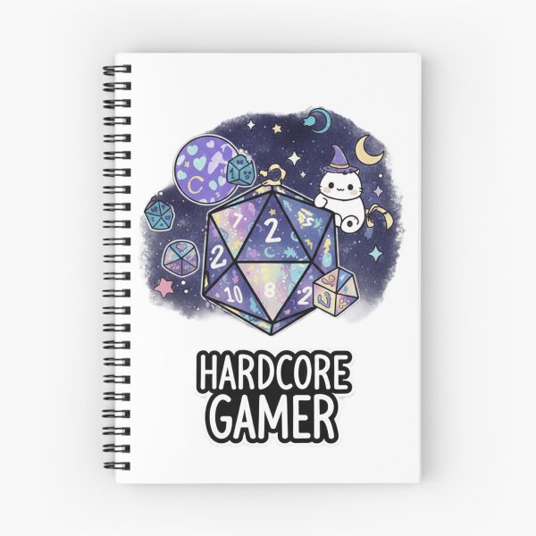 Item preview, Hardcore Gamer - D20 Dice RPG Fantasy Kawaii Art designed and sold by Jossartist.