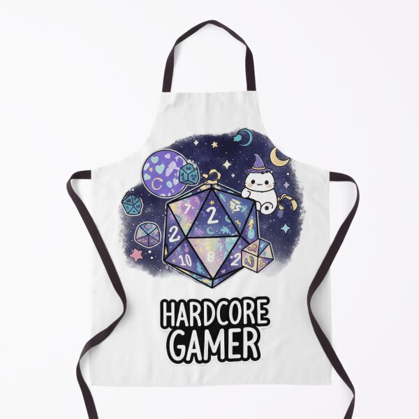 Item preview, Hardcore Gamer - D20 Dice RPG Fantasy Kawaii Art designed and sold by Jossartist.