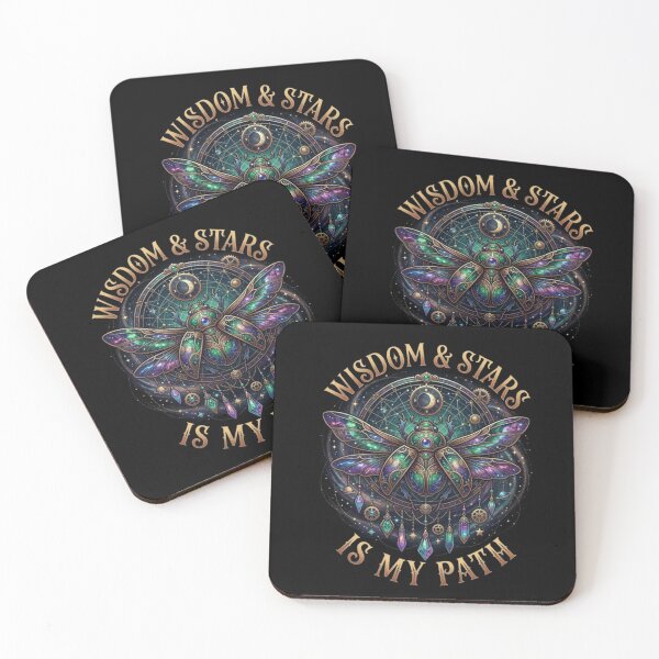 Item preview, Wisdom & Stars – Cosmic Beetle Emblem designed and sold by Dogandesighn.