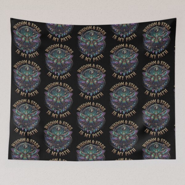 Item preview, Wisdom & Stars – Cosmic Beetle Emblem designed and sold by Dogandesighn.