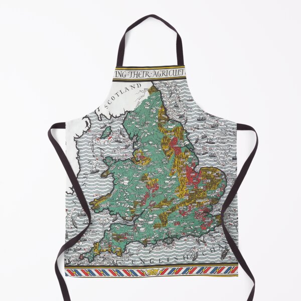 Item preview, 1929 Inventory Map of England's Crops, Livestock, Land and Fisheries designed and sold by colourfind.