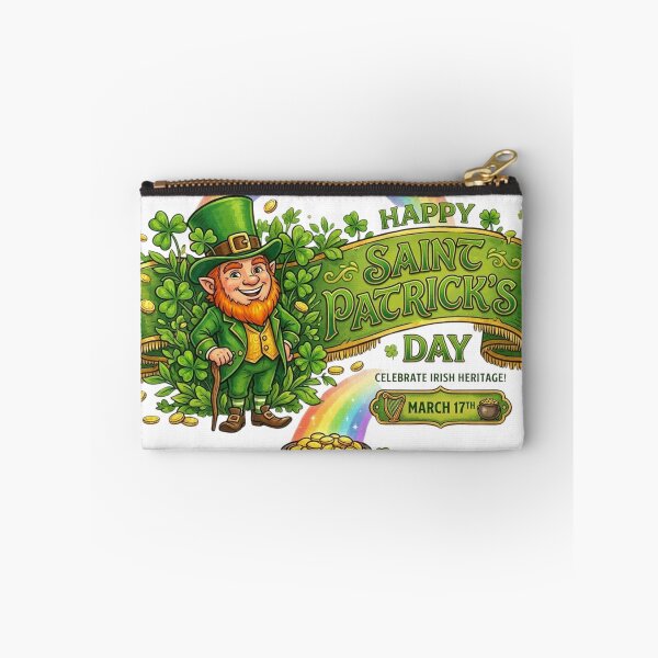Item preview, Retro Leprechaun & Golden Pot - Vintage St. Patrick’s Day Aesthetic designed and sold by Wear Sculpt.