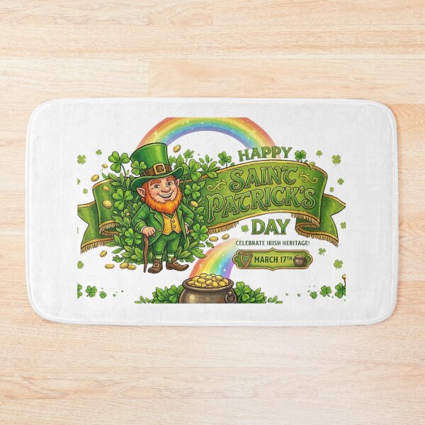 Item preview, Retro Leprechaun & Golden Pot - Vintage St. Patrick’s Day Aesthetic designed and sold by Wear Sculpt.