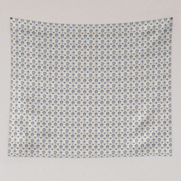 Item preview, Vintage Blue French Damask Pattern designed and sold by LouieVanille.