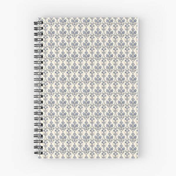 Item preview, Vintage Blue French Damask Pattern designed and sold by LouieVanille.
