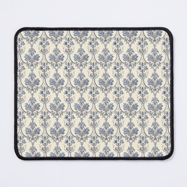 Item preview, Vintage Blue French Damask Pattern designed and sold by LouieVanille.