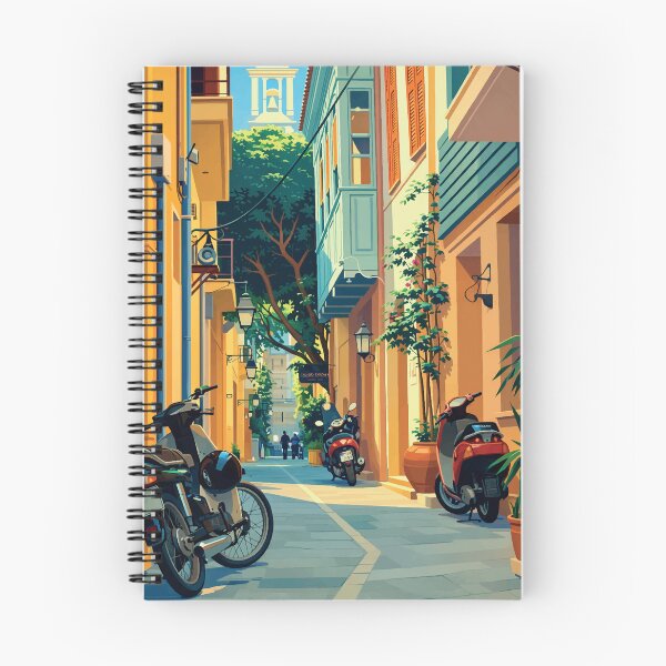 Item preview, Rethymno Old Town Street, Crete designed and sold by darekkocurek.