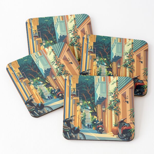 Item preview, Rethymno Old Town Street, Crete designed and sold by darekkocurek.