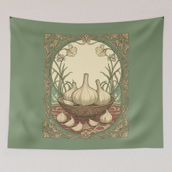 Item preview, Nowruz Tradition Garlic for Health and Harmony designed and sold by taiche.