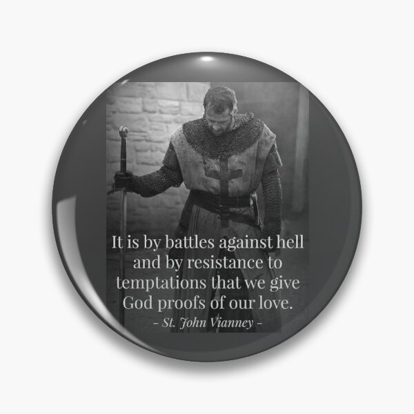 Item preview, St. John Vianney's quote  designed and sold by ✠Extra✠Ecclesiam✠Nulla✠Salus✠.
