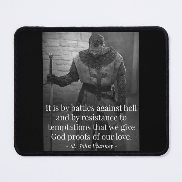 Item preview, St. John Vianney's quote  designed and sold by ✠Extra✠Ecclesiam✠Nulla✠Salus✠.