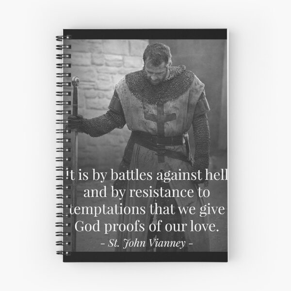 Item preview, St. John Vianney's quote  designed and sold by ✠Extra✠Ecclesiam✠Nulla✠Salus✠.