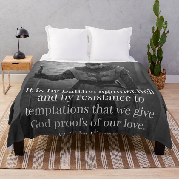 Item preview, St. John Vianney's quote  designed and sold by ✠Extra✠Ecclesiam✠Nulla✠Salus✠.