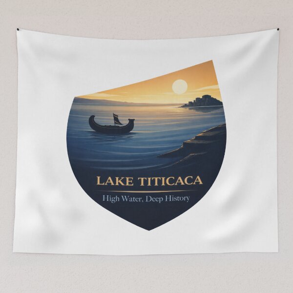 Item preview, Lake Titicaca High Water Old Stories designed and sold by EdvvinStudios.